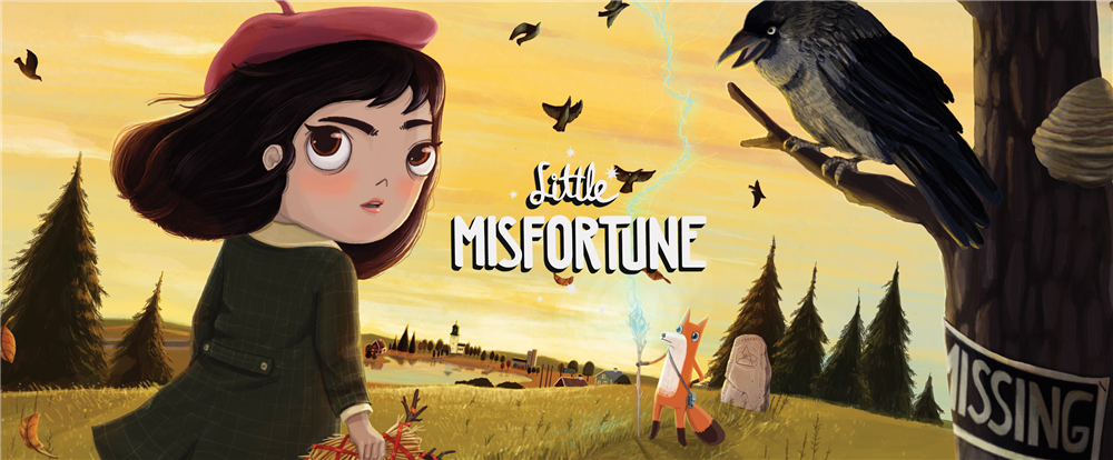 抓住幸福 冒险新作《little misfortune》已在steam推出