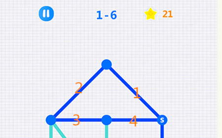 一笔画星空1-6攻略  一笔画星空攻略1-6