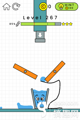 Happy Glass第267关攻略快乐玻璃杯攻略267关 搞趣网
