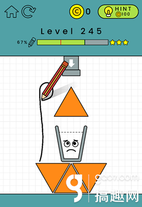 Happy Glass第245关攻略快乐玻璃杯攻略245关 搞趣网