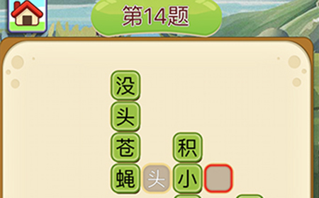 成语填字接龙第14关答案  成语填字接龙答案14题